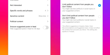 Meta launches opt-out setting to limit visibility of politics