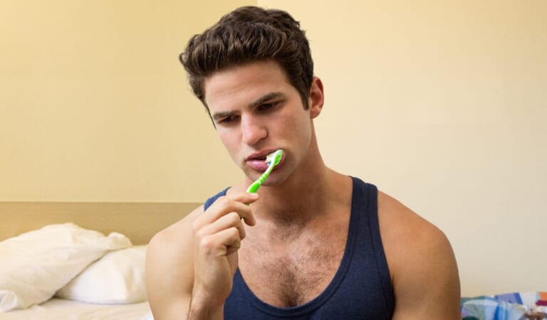 Study Finds Majority Of Americans No Longer Have Energy To Stand While Brushing Teeth
