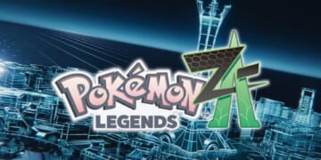 Pokemon Legends: Z-A logo with the Lumoise City backdrop