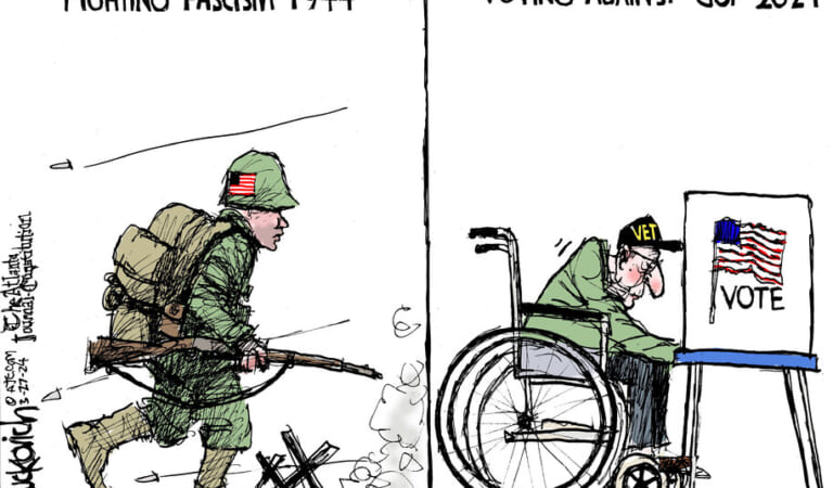 Cartoon: Fighting fascism