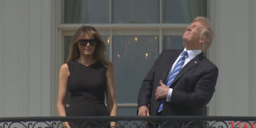 NEVER FORGET: That Time Donald Trump Looked Directly At An Eclipse
