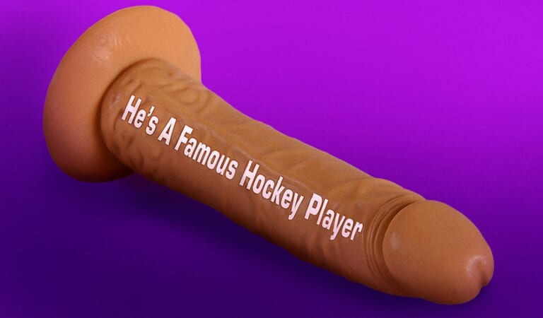 New Bestselling Romance Novel Just Dildo That Says ‘He’s A Famous Hockey Player’