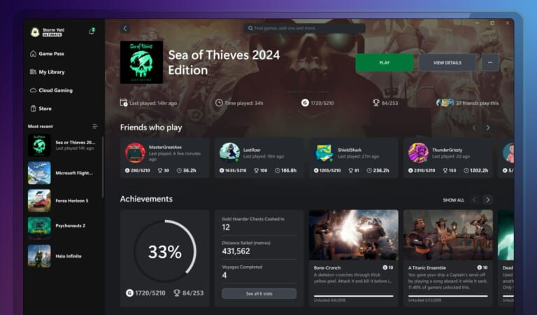 Microsoft unveils new test user interface for Xbox Cloud Gaming