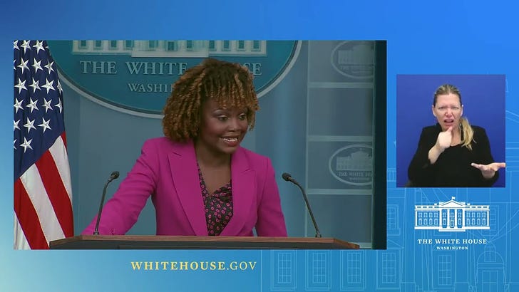 LIVE: Your Morning-After-State-Dinner White House Press Briefing!