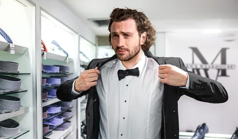 Aaron Taylor-Johnson Wondering If Buying Tuxedo More Economical In Long Run Than Renting One For Each ‘Bond’ Film