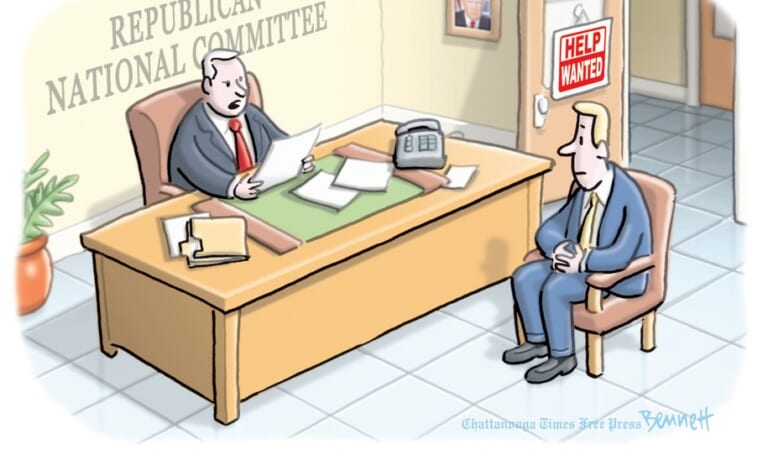 Cartoon: Help wanted at the RNC
