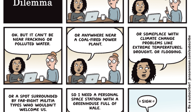 Cartoon: The dirty food dilemma